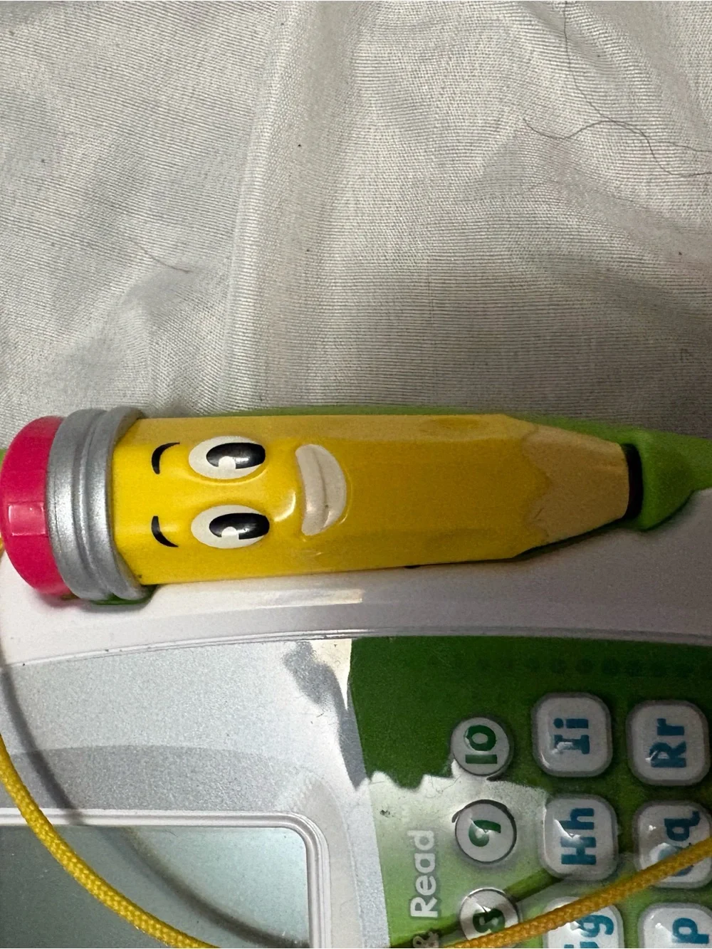 Educational Scribble & Write LCD Learning Tablet with Green Pencil Stylus